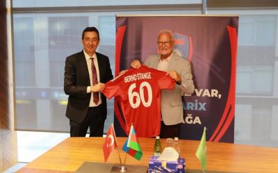 "Turan Tovuz"un İdarə Heyətinin sədri Bernd Ştange ilə görüşüb