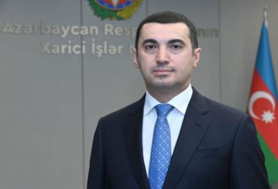 Ayxan Hacızadə Ermənistan XİN-ə cavab verib