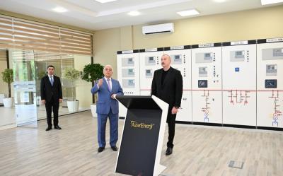 “Yevlax” qovşaq yarımstansiyasının, Regional Təlim-Tədris və Laboratoriya Mərkəzinin açılışı olub - YENİLƏNİB