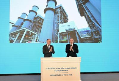 Azərbaycanın enerji təhlükəsizliyində yeni səhifə -  “8 Noyabr” Elektrik Stansiyası