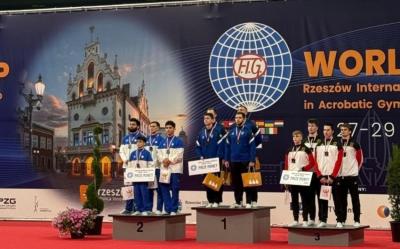 Azərbaycan akrobatları Dünya Kubokunda iki gümüş medal qazanıblar
