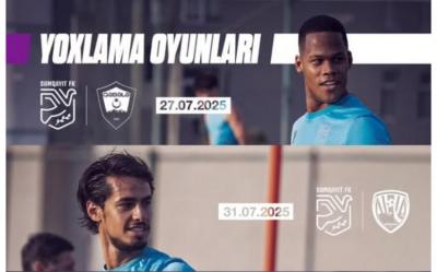 "Sumqayıt"ın yoxlama görüşlərindəki rəqibləri bəlli olub