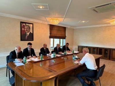 Energetika naziri İsmayıllıda vətəndaşları qəbul edib