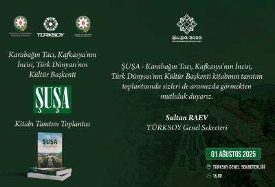 Ankarada “Şuşa” kitabının təqdimatı olacaq
