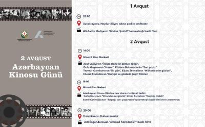 Azərbaycan Kinosu Günü silsilə tədbirlərlə qeyd olunacaq