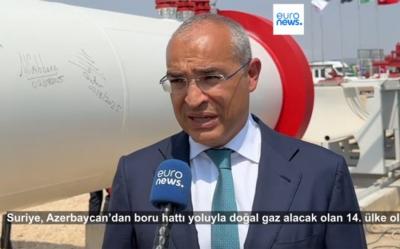 "Suriya Azərbaycanın təbii qazını tədarük etdiyi 14-cü ölkə oldu" -  “Euronews Turkish”