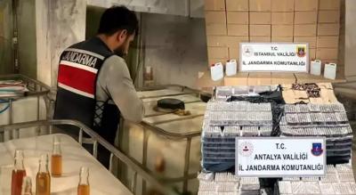 Türkiyədə saxta spirtli içki əməliyyatı -  121 şübhəli həbs olunub