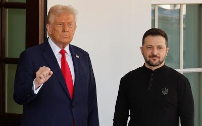 Zelenski Trampla telefon danışığı aparıb