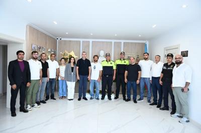 Olimpiya çempionlarımız Laçın rayonuna səfər ediblər -  FOTOLAR