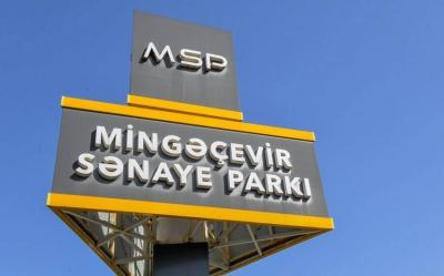 Mingəçevir Sənaye Parkında istehsal 7 % artıb