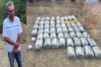 Ölkəyə qaçaqmalçılıq yolu ilə 62 kq narkotik gətirməkdə şübhəli bilinən şəxs həbs edilib -  VİDEO