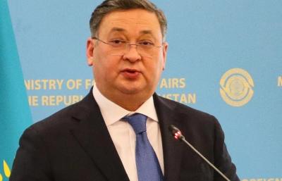 Qazaxıstanın xarici işlər naziri  saxlanıldı