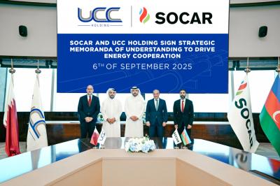 SOCAR ilə “UCC Holding” arasında Anlaşma memorandumları imzalanıb