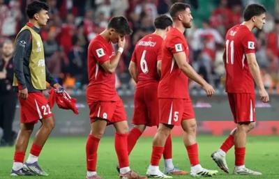 Türkiyə millisinin tarixinə düşən  məğlubiyyət