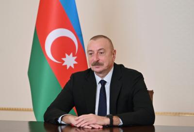 İlham Əliyev: "Zəngəzur dəhlizi yaxın gələcəkdə qitələri birləşdirən mühüm nəqliyyat bağlantısı rolunu oynayacaq"