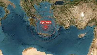 Egey dənizində zəlzələ olub