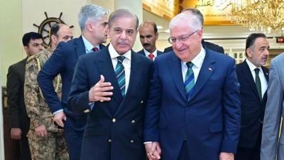 Şahbaz Şərif Yaşar Güləri qəbul edib