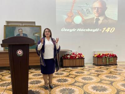 Üzeyir Hacıbəylinin 140 illik yubileyi keçirildi