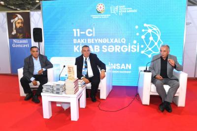XI Bakı Beynəlxalq Kitab Sərgisi çərçivəsində “Əkinçidən 50 il sonra” kitabının təqdimatı olub