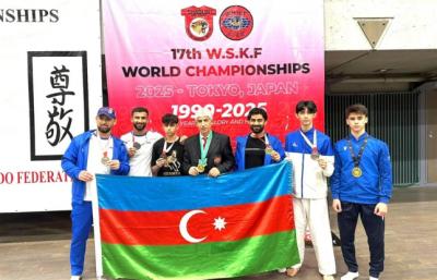Azərbaycan karateçiləri dünya çempionatında 5 medal qazanıblar