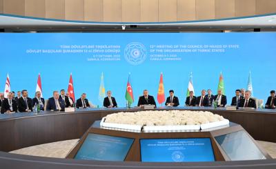 Prezident İlham Əliyev TDT-nin Dövlət Başçıları Şurasının 12-ci Zirvə Görüşündə çıxış edib - YENİLƏNİB-5