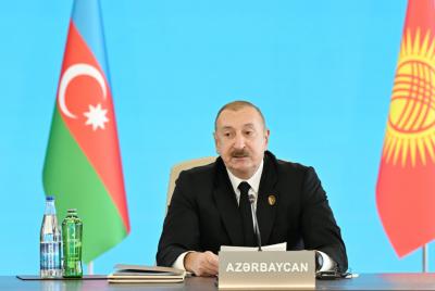 "Biz Orta Asiya, Azərbaycan, Türkiyə, Avropa yaşıl enerji dəhlizi üzərində işləyirik" - İlham Əliyev