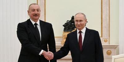 Kreml Azərbaycan və Rusiya liderlərinin Tacikistanda görüşəcəklərini  təsdiqləyib 