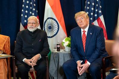 Modi Trampla sülh planını  müzakirə edib