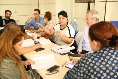 Gənc Tamaşaçılar Teatrında yeni tamaşanın oxunuş məşqləri başlayıb