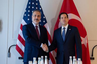 Fidan və Rubio Qəzza razılaşmasını, Ukraynada nizamlanmanı  müzakirə ediblər 