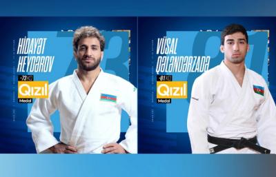 Azərbaycan cüdoçuları Qran-pridə 2 qızıl, 1 bürünc medal qazanıblar