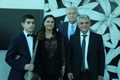 Fazil Mustafa trilogiyasını təqdimat etdi -  FOTOLAR