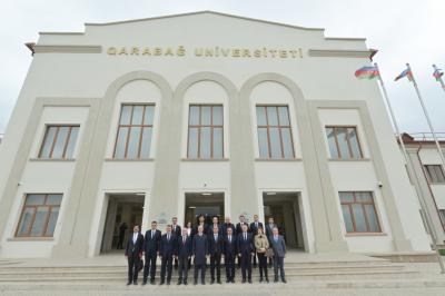 Türkiyənin Ali Təhsil Şurasının sədri Qarabağ Universitetində
