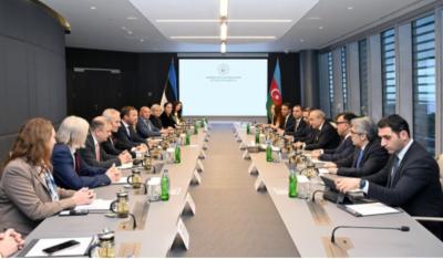 Estoniya şirkətlərinin Qarabağdakı layihələrdə iştirak imkanlarına baxılıb