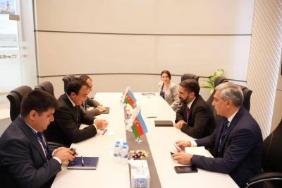 Rövşən Nəcəf bir sıra xarici şirkətlə əməkdaşlıq imkanlarını müzakirə edib