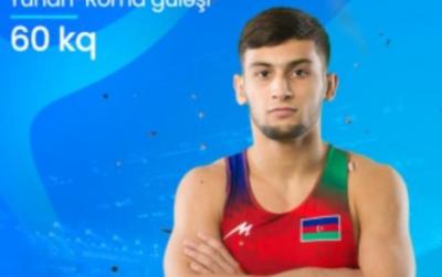 Güləşçimiz bürünc medal görüşünə vəsiqə qazandı