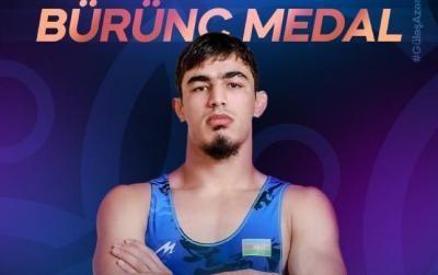 Azərbaycan güləşçisindən bürünc medal