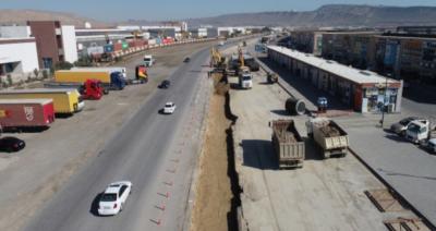 Lökbatanda 23 kilometrlik kollektor və sutəmizləyici qurğu tikilir