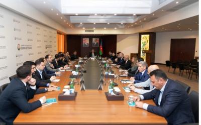 Mərkəzi Bankda kapital bazarlarının infrastrukturunun gücləndirilməsi müzakirə edilib