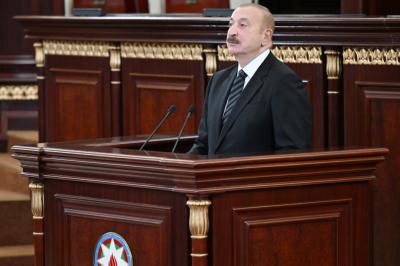 Azərbaycan Prezidenti: "Bizim qədər parlaq, tam və mütləq Qələbə qazanan ikinci ölkə olmayıb"