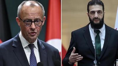 Almaniya kanslerindən Suriya prezidentinə  dəvət