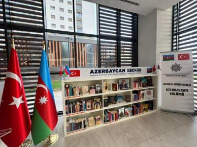 Antalya Kitabxanasında Azərbaycan Bölməsi açılıb
