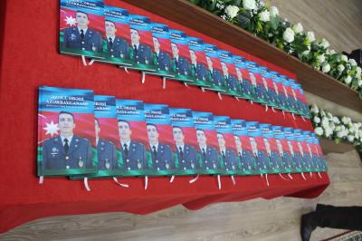 Şahanə Müşfiqin şəhid haqqında yeni kitabı təqdim olunub