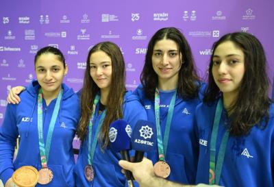 "Azərbaycana daha çox medal gətirməyə çalışacağıq" - İslamiadada 3-cü yeri tutan üzgüçülər
