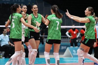 Azərbaycanın voleybol millisi dördüncü oyunda qələbə qazanıb -  İslamiada