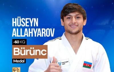 Azərbaycan cüdoçusu bürünc medal qazandı