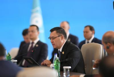 Sadır Japarov: "Zəngəzur dəhlizinin tikintisi layihəsi Çin-Qırğızıstan-Özbəkistan dəmir yolunun məntiqi davamı kimi görünür"