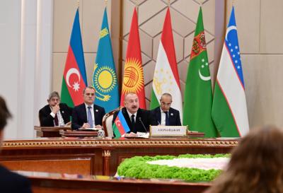 İlham Əliyev: "Azərbaycanla Mərkəzi Asiya dövlətləri arasında münasibətlər xüsusi xarakter daşıyır"