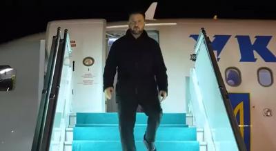 Zelenski Ankaraya  gəlib