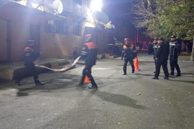 Goranboyda binada iki mənzilin döşəməsi çöküb, 4 nəfər xəsarət alıb